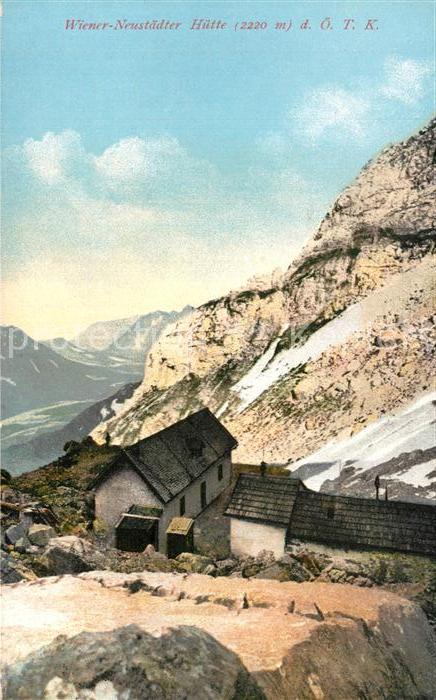Wiener Neustaedter Huette Schneekar