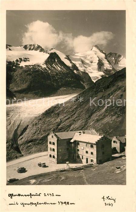 Grossglockner Glocknernaus mit Gletscher