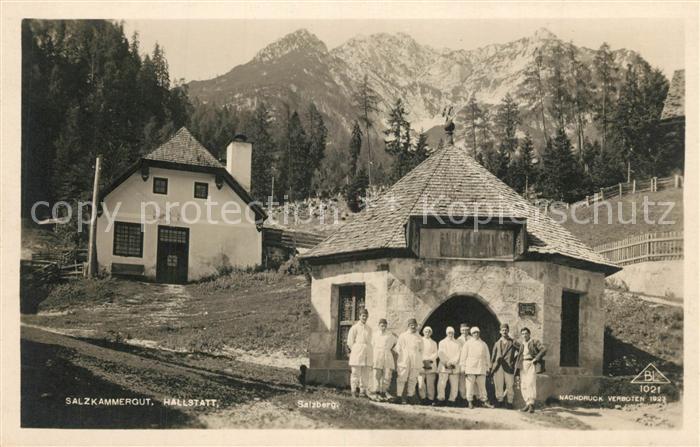 Hallstatt Austria Salzberg Gruppengfoto