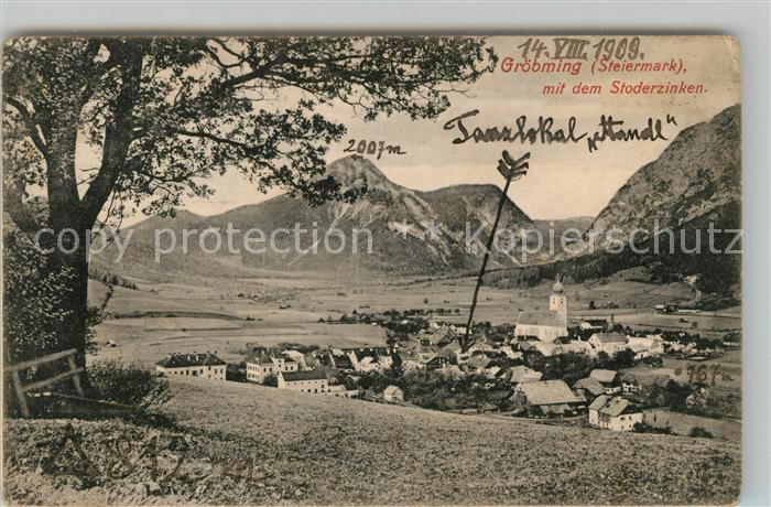 Groebming Steiermark mit Stoderzinken