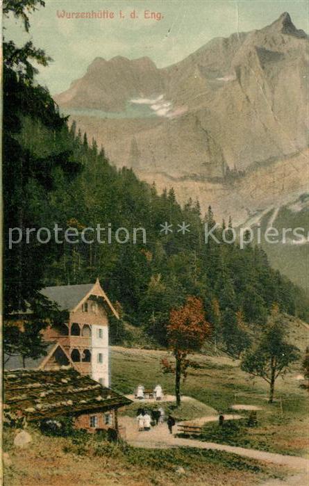 Eng Alm Wurzenhuette Alpen