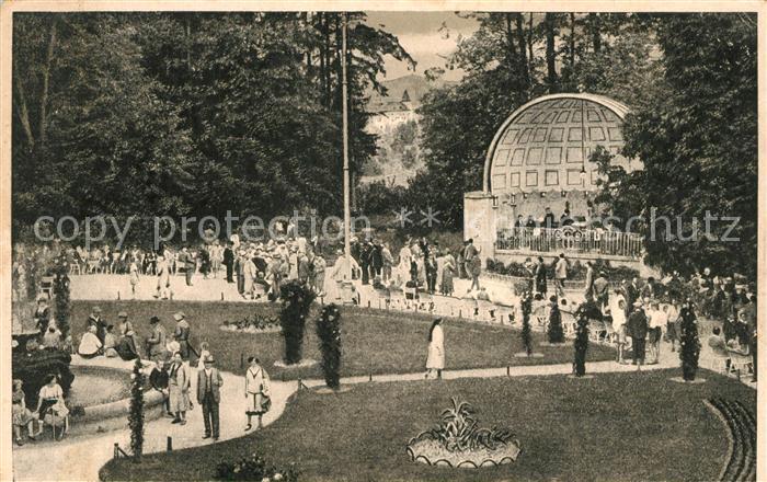 Bad Hall Oberoesterreich Kurpark Konzertpavillon