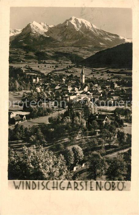 Windischgarsten Gesamtansicht mit Alpenpanorama