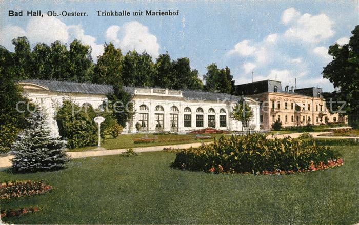 Bad Hall Oberoesterreich Trinkhalle Marienhof