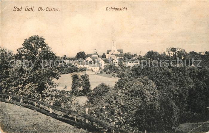 Bad Hall Oberoesterreich Totalansicht