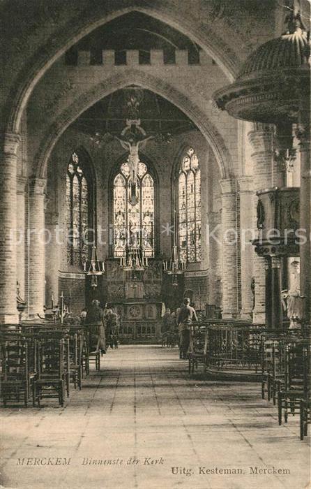 Merkem Binnenste der Kerk
