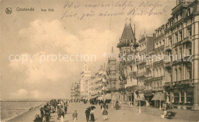 Oostende Ostende Den Dijk