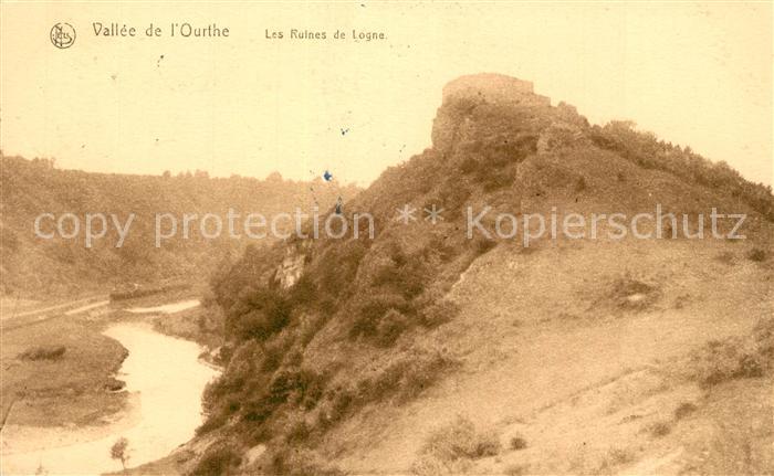 Bomal-sur-Ourthe Les Ruines de Logne Vallee de l'Ourthe