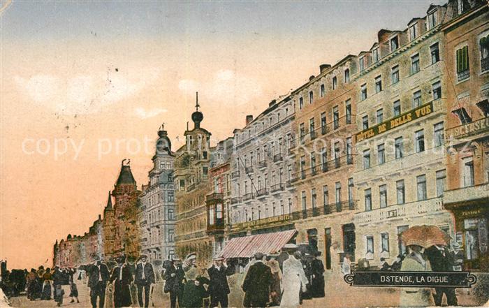 Ostende Oostende La Digue Promenade