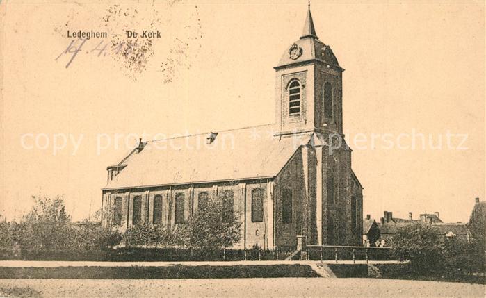 Ledeghem De Kerk Kirche