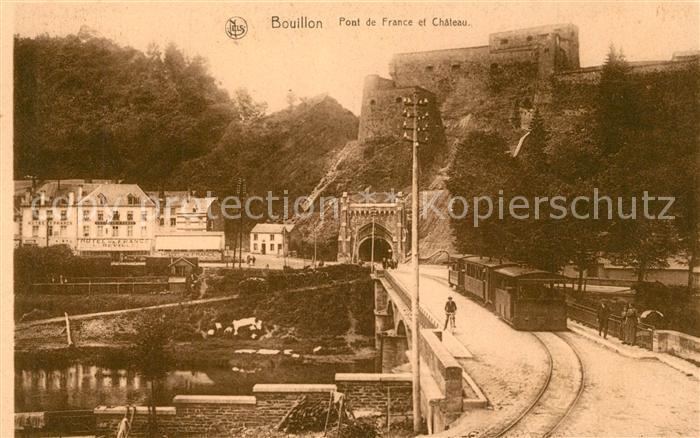 Bouillon Wallonne Pont de France Chateau