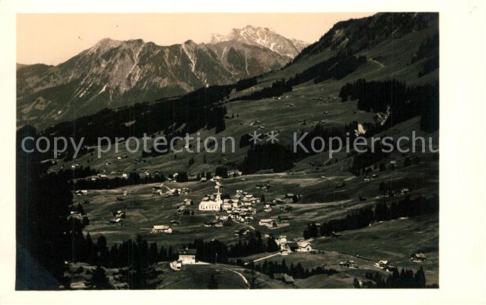 Riezlern Kleinwalsertal Vorarlberg Panorama