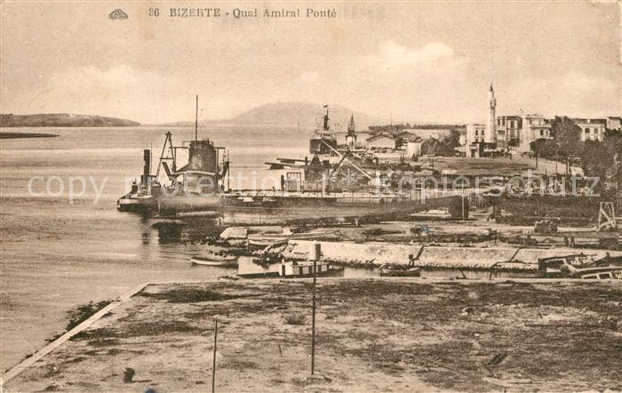 Bizerte Quai Amiral Ponte