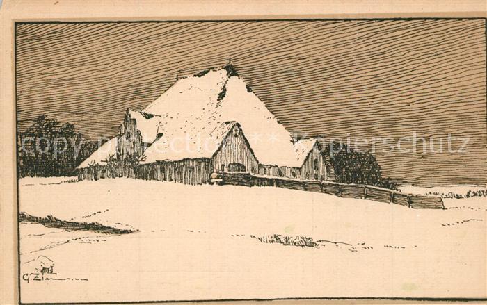 Schleswig Holstein Bauernhof K?nstlerkarte