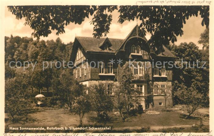 Rohrbach Saalfeld Haus Sonnenwalde