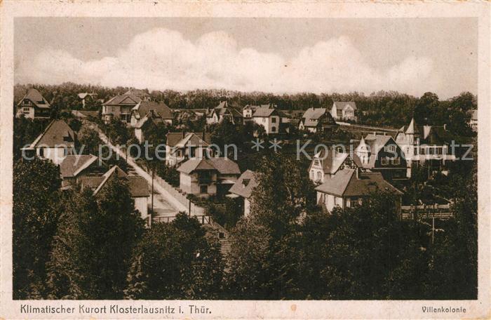 Klosterlausnitz Bad Villenkolonie