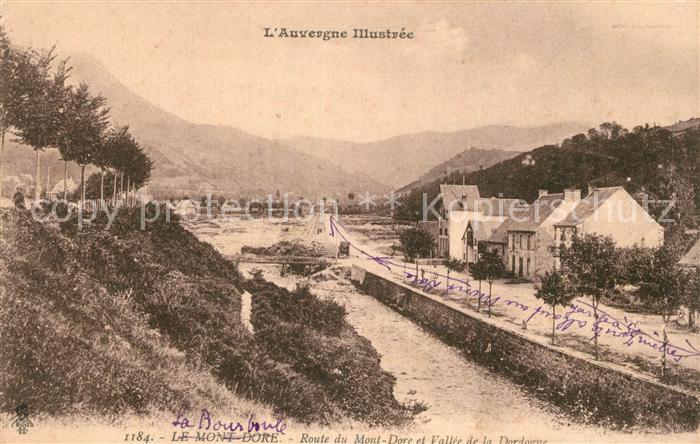 Le Mont-Dore Puy de Dome Route du Mont