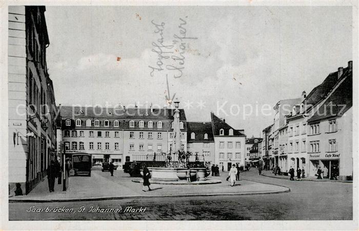 SAARBRueCKEN Saarland Sankt Johanner Markt