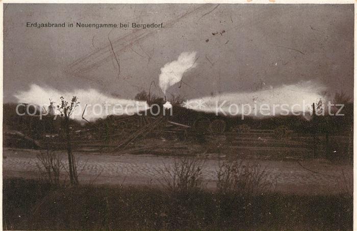 Neuengamme Erdgasbrand