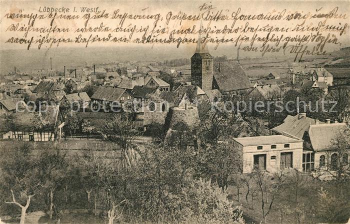 Luebbecke Westfalen Panorama