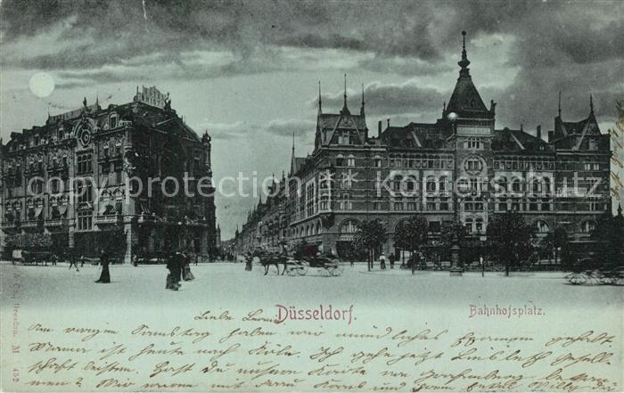 DuessELDORF  CITY Bahnhofsplatz