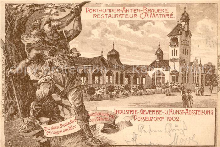 DuessELDORF  CITY Industrie Gewerbe Kunst Ausstellung