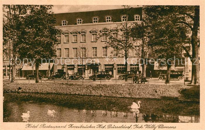 DuessELDORF  CITY Hotel Restaurant Zweibr?cker Hof