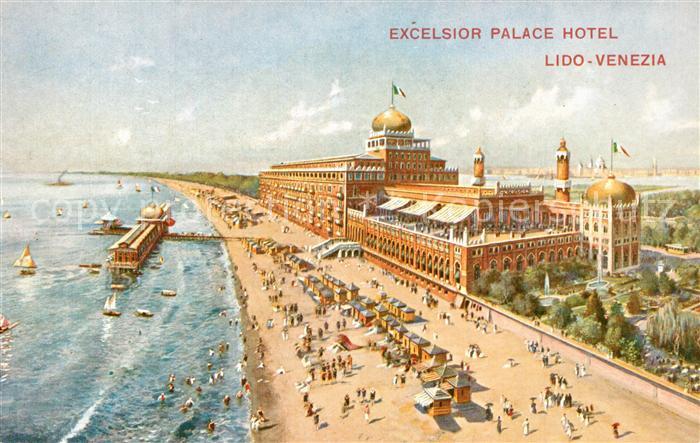 Venezia Lido Excelsior Palace Hotel Strand