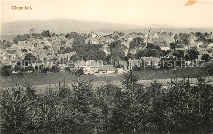 Clausthal-Zellerfeld Goslar Niedersachsen Panorama