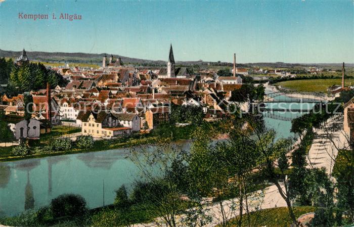 Kempten Allgaeu Panorama