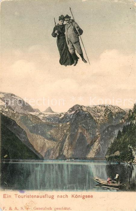 Koenigsee Berchtesgaden Touristenausflug