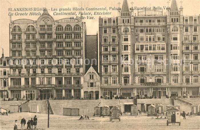 Blankenberghe Hotels Continental Palace Excelsior Belle