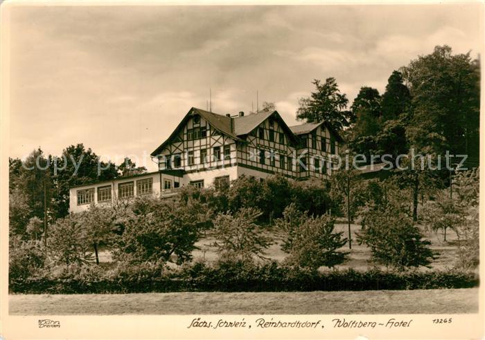 Reinhardtsdorf Bad Schandau Wolfsberg Hotel
