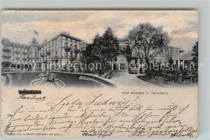 HAMBURG  CITY Hotel Belvedere Dependance