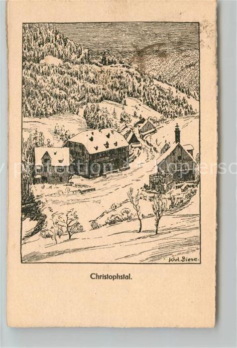 FREUDENSTADT BW Panorama Winter