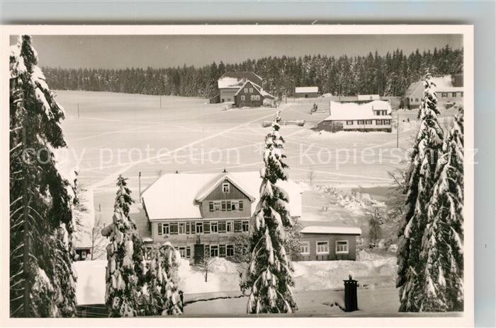 Kniebis Freudenstadt Gasthof Pension Ochsen Winter