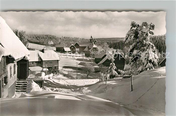Kniebis Freudenstadt Gasthof Pension Ochsen Winter