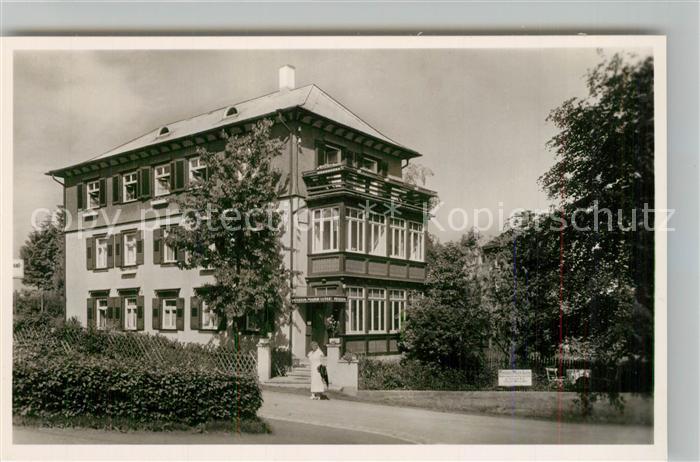 FREUDENSTADT BW Kur Pension Marie Luise