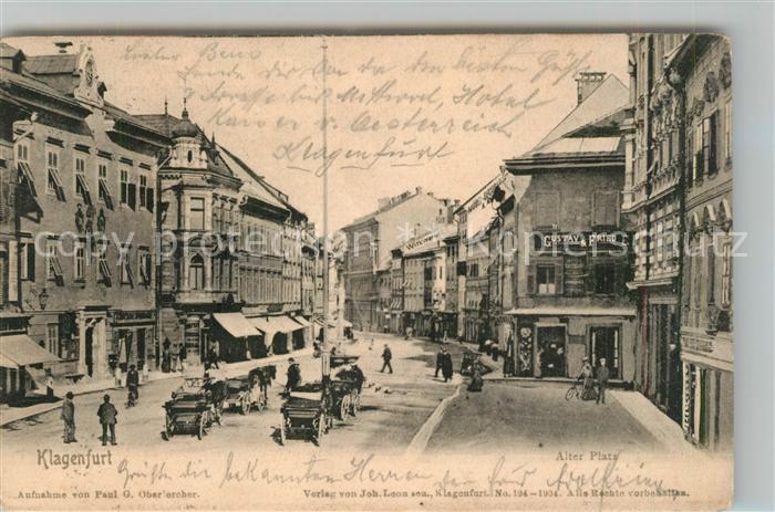 Klagenfurt Woerthersee Alter Platz