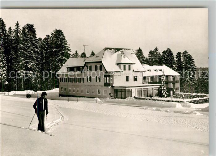 Zwieselberg Freudenstadt Hotel Hirsch Winter