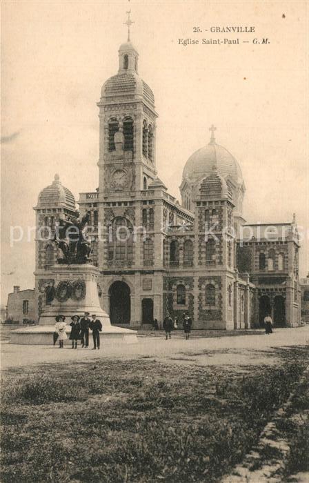 Granville Manche Eglise Saint Paul