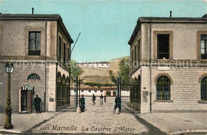 Marseille Bouches-du-Rhone Caserne Saint Victor