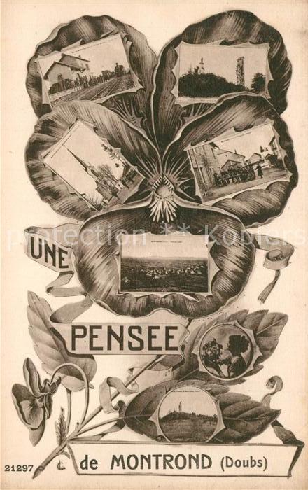 Montrond-le-Chateau Une pensée de la ville