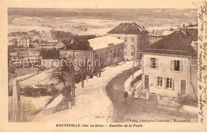 Hauteville-Lompnes Quartier de la Poste