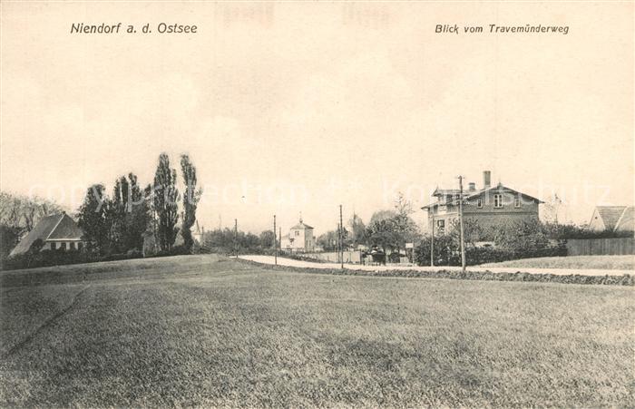 Niendorf Ostseebad Blick vom Travemuenderweg