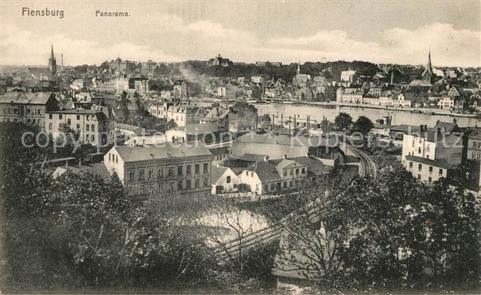 Flensburg Stadtpanorama