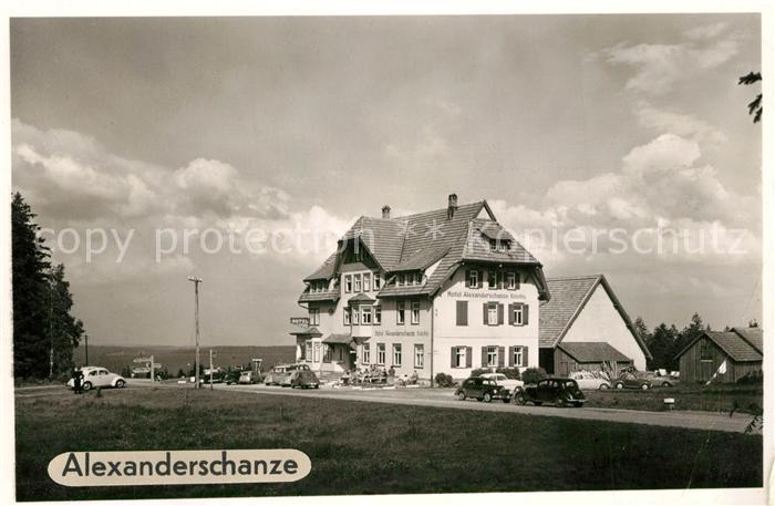 Kniebis Freudenstadt Hotel Alexanderschanze Passhoehe Schwarzwald