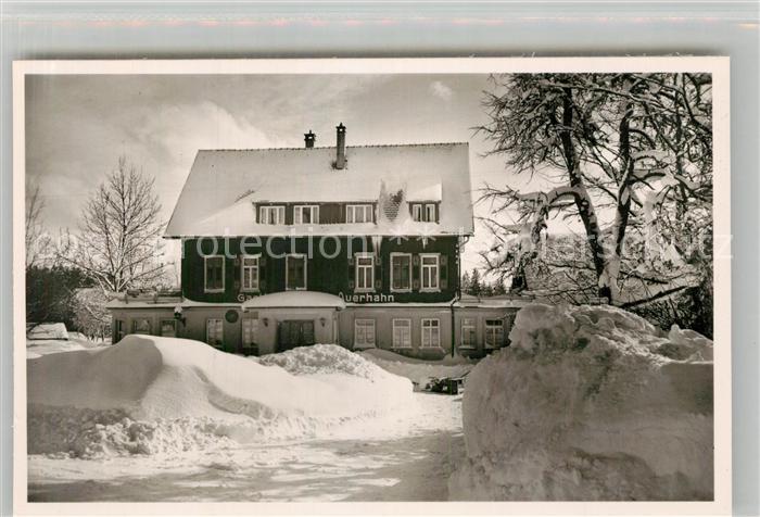 Zwieselberg Freudenstadt Gasthof Pension zum Auerhahn im Winter Kurort Winterspo