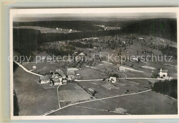 Kniebis Freudenstadt Gasthaus Pension zum Schwarzwald Fliegeraufnahme