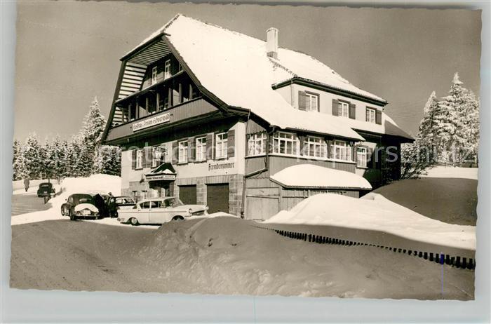 Kniebis Freudenstadt Gasthaus Pension zum Schwarzwald im Winter
